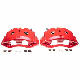 compare product Power Stop 11-16 Chevrolet Silverado 3500 HD Rear Red Calipers - Pair
