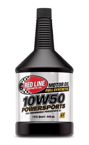 compare product Red Line 10W50 Powersports Motor Oil - Quart