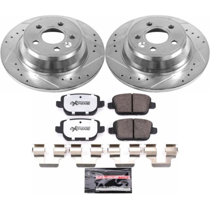 Power Stop 07 - 11 Volvo S80 Rear Z36 Truck & Tow Brake Kit - My Store