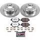 Power Stop 07 - 11 Volvo S80 Rear Z36 Truck & Tow Brake Kit - My Store