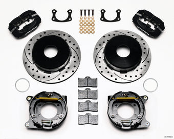 compare product Wilwood Forged Dynalite P/S Park Brake Kit Drilled Big Ford New 2.50in Offset Currie Blank