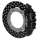 Wilwood 19 - 22 Honda Talon 1000 Black 4 - Piston Rear Kit 11.25in - Drilled Rotors - My Store