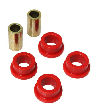 compare product Energy Suspension Universal Link Flange Type Bushings Red 1.265 OD / .75 ID / 1/2in Bolt Diameter