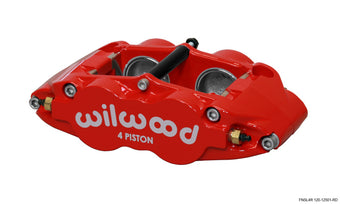 compare product Wilwood Caliper-Narrow Superlite 4R - Red 1.75/1.75in Pistons 1.25in Disc