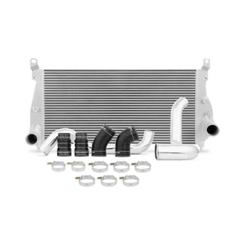 compare product Mishimoto 02-04.5 Chevrolet 6.6L Duramax Intercooler Kit w/ Pipes (Silver)