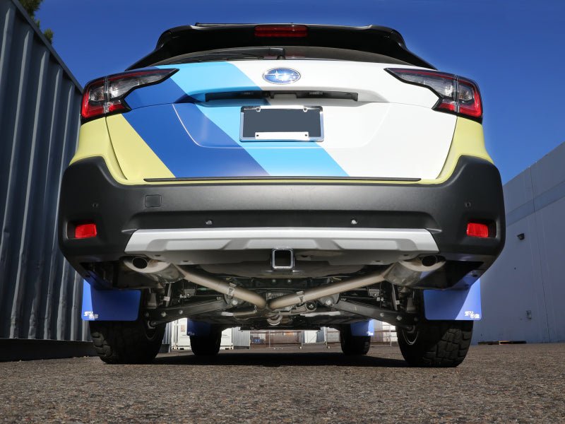 aFe Subaru Outback 20 - 23 H4 - 2.4L Takeda 2 - 1/2 IN to 2 - 1/4 IN 304 Stainless Steel Cat - Back Exhaust - My Store
