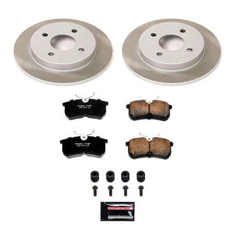 compare product Power Stop 01-07 Ford Focus Rear Semi-Coated Rotor Kit