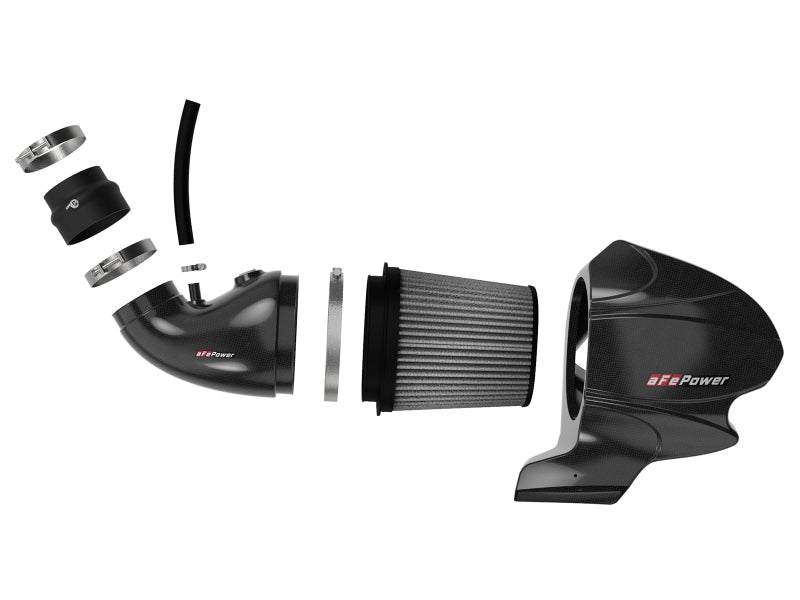 aFe Momentum Carbon Fiber CAIS w/ Pro Dry S Filter 12 - 19 Jeep Grand Cherokee SRT8 (WK2) V8 - 6.4L - My Store