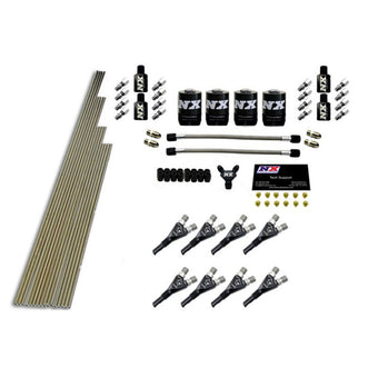 compare product Nitrous Express 8 Cyl Shark Nozzle Intake Plumbing Kit (Incl Hardware)