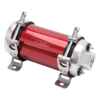 compare product Edelbrock Fuel Pump Electric Quiet-Flo EFI 80 GPH -10 In -10 Out Red/Clear
