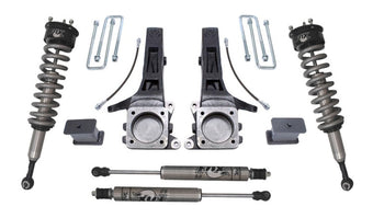 compare product MaxTrac 05-18 Toyota Tacoma 2WD 6 Lug 6.5in/4in MaxPro Elite Spindle Lift Kit w/FOX Shocks