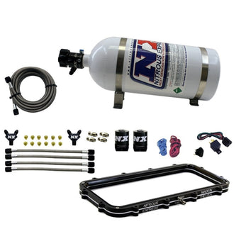 compare product Nitrous Express Holley High Ram Plenum Nitrous Plate Kit w/5lb Bottle