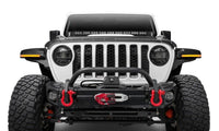 Bushwacker 18 - 22 Jeep Wrangler 2/4dr / 20 - 22 Jeep Gladiator Trail Armor Hood Armor (3pc) - Tex. Blk - My Store