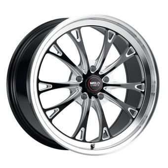 compare product Weld S113 20X8 Belmont 5X120.65 ET00 BS4.50 Gloss Black MIL Dia 78.1