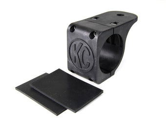 compare product KC HiLiTES Universal Tube Clamp Light Mount Bracket / 2.25in. to 2.5in. Bar (Single)
