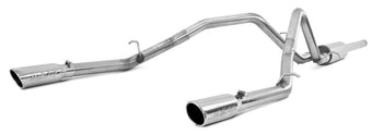 compare product MBRP 14 Chevy/GMC 1500 Silverado/Sierra 4.3L V6/5.3L V8 Dual Split Rear T409 3in Cat Back Exhaust