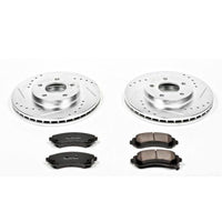 Power Stop 02 - 06 Buick Rendezvous Front Z23 Evolution Sport Brake Kit - My Store