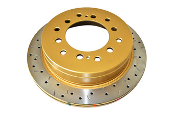 compare product DBA Toyota Cruiser Rear Drilled & Slotted 4000 Series Rotor