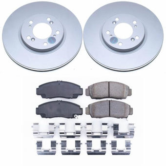 compare product Power Stop 99-04 Acura RL Front Z17 Evolution Geomet Coated Brake Kit