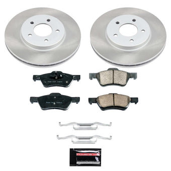 compare product Power Stop 10-11 Mercury Mariner Front Semi-Coated Rotor Kit