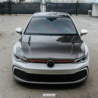 compare product Seibon 22-23 Volkswagen Golf GTI/R OEM Style Carbon Fiber Hood