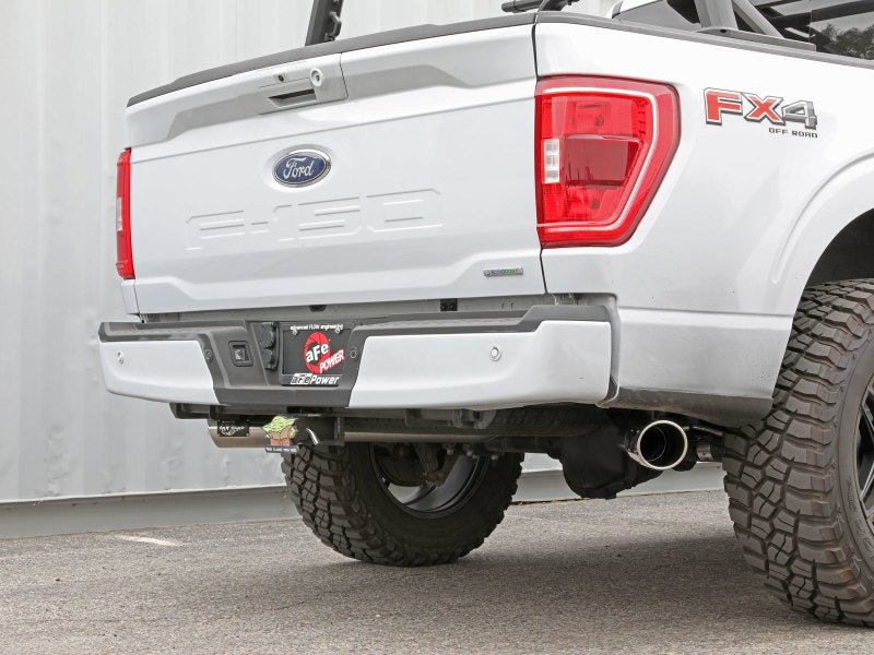 aFe Gemini XV 3in 304 SS Cat - Back Exhaust 2021 Ford F - 150 V6 2.7L/3.5L (tt)/V8 5.0L w/ Polished Tips - My Store