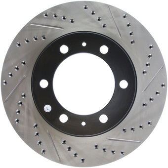 compare product StopTech 07-08 Toyota FJ Cruiser / 05-08 Tacoma (6 lug) / 03-08 4 Runner (319mm disc) SportStop Slo