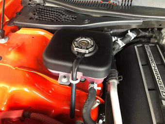 compare product JLT 15-19 Dodge Hellcat Black Textured Intercooler Tank Cover