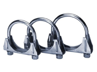 compare product Borla Universal Stainless Saddle Clamps