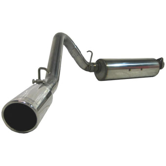 compare product MBRP 2000-2006 Jeep Wrangler (JK) Inline-4 2.5L Inline-6 4.0L Cat Back Single Side