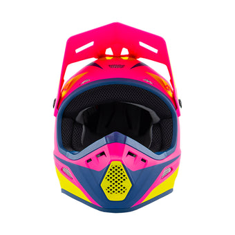 compare product Answer 26 AR1 Mototown Helmet Matte Pink/Hyper Acid/Dark Blue Youth - Medium