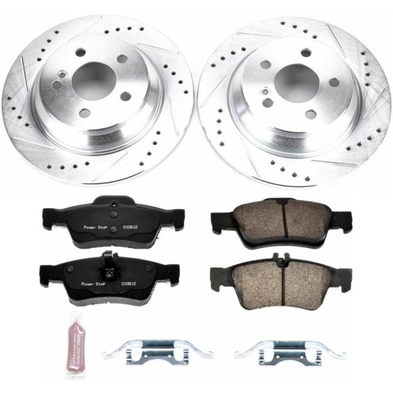 Power Stop 10 - 13 Mercedes - Benz S400 Rear Z23 Evolution Sport Brake Kit - My Store