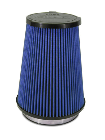 compare product Airaid 10-14 Ford Mustang Shelby 5.4L Supercharged Direct Replacement Filter - Oiled / Blue Media
