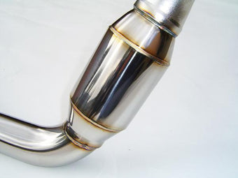 compare product Invidia 05+ AT LGT Polished Divorced Waste Gate Downpipe with High Flow Cat