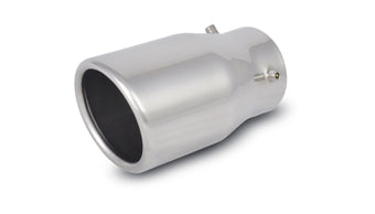 compare product Vibrant 3in Round SS Bolt-On Exhaust Tip (Single Wall Angle Cut Rolled Edge)