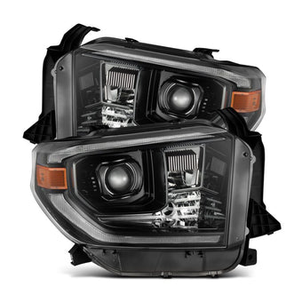 compare product AlphaRex 14-21 Toyota Tundra LUXX-Series LED Proj Headlights Alpha-Blk w/Actv Light & Seq. Sig + DRL
