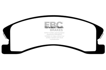 compare product EBC 99-04 Jeep Grand Cherokee 4.0 (Akebono) Ultimax2 Front Brake Pads