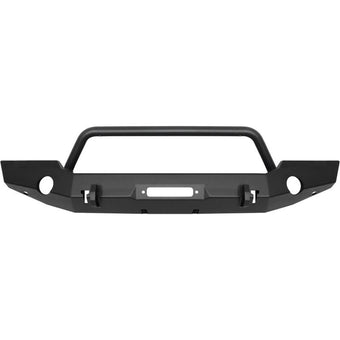 compare product Westin 18-19 Jeep Wrangler JL WJ2 Full Width Front Bumper w/Bull Bar Textured Black