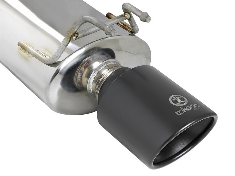 aFe Takeda Exhaust 304SS Dual Cat - Back w/ Black Tips 13 - 17 Honda Accord LX/EX/EX - L Sedan L4 2.4L - My Store