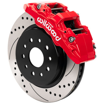 compare product Wilwood 18-25 Jeep Wrangler (JL)/20-25 Jeep Gladiator (JT) Aero6-DM Front Brake Kit - D&S - Red