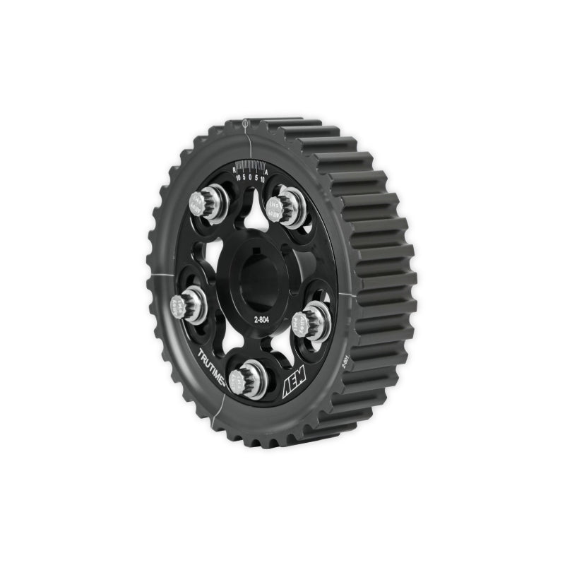 AEM 96 - 00 Honda Civic / 96 - 97 Honda Del Sol D16 Black Tru - Time Cam Gear - My Store