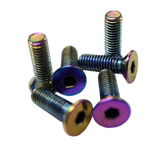 compare product NRG Steering Wheel Screw Upgrade Kit (Conical) - Neochrome