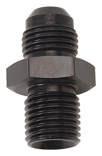 compare product Russell Performance -6 AN Flare to 12mm x 1.5 Metric Thread Adapter (Black)