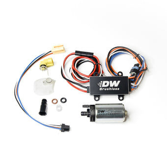 compare product DeatschWerks DW440 440lph Brushless Fuel Pump Single/Dual Controller w/ Install Kit 08-14 Subaru WRX