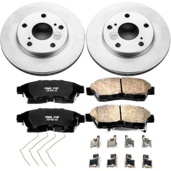 compare product Power Stop 92-01 Toyota Camry Front Z17 Evolution Geomet Coated Brake Kit