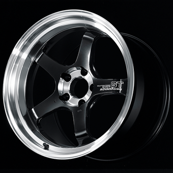 compare product Advan GT Beyond-R 18X11.0 / +15 Off / 5x114.3 BC / 73mm Bore / Diamond Cut and Dark Platinum Black