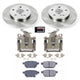 Power Stop 09 - 10 Pontiac Vibe Rear Autospecialty Brake Kit w/Calipers - My Store