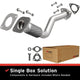 BRE Exhaust 08 - 12 Aura G6 Malibu 2.4L 3.5L Front Pipe Kit - My Store