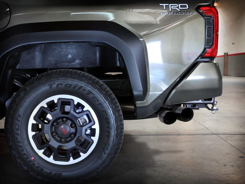 aFe 24 - 25 Toyota Tacoma L4 - 2.4L (t) Vulcan Series 2.5in to 3in Cat - Back w/ Black Tip - My Store