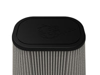 aFe Magnum FLOW Universal Pro DRY S Air Filter (7.5x5.5)in F (9.25x7.25)in B x (6x4)in T x 9in H - My Store